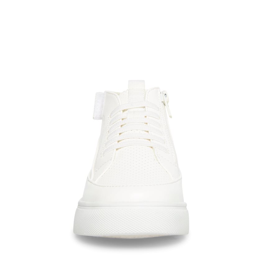 White Steve Madden Achangee Kids' Sneakers | PH 4253FU16